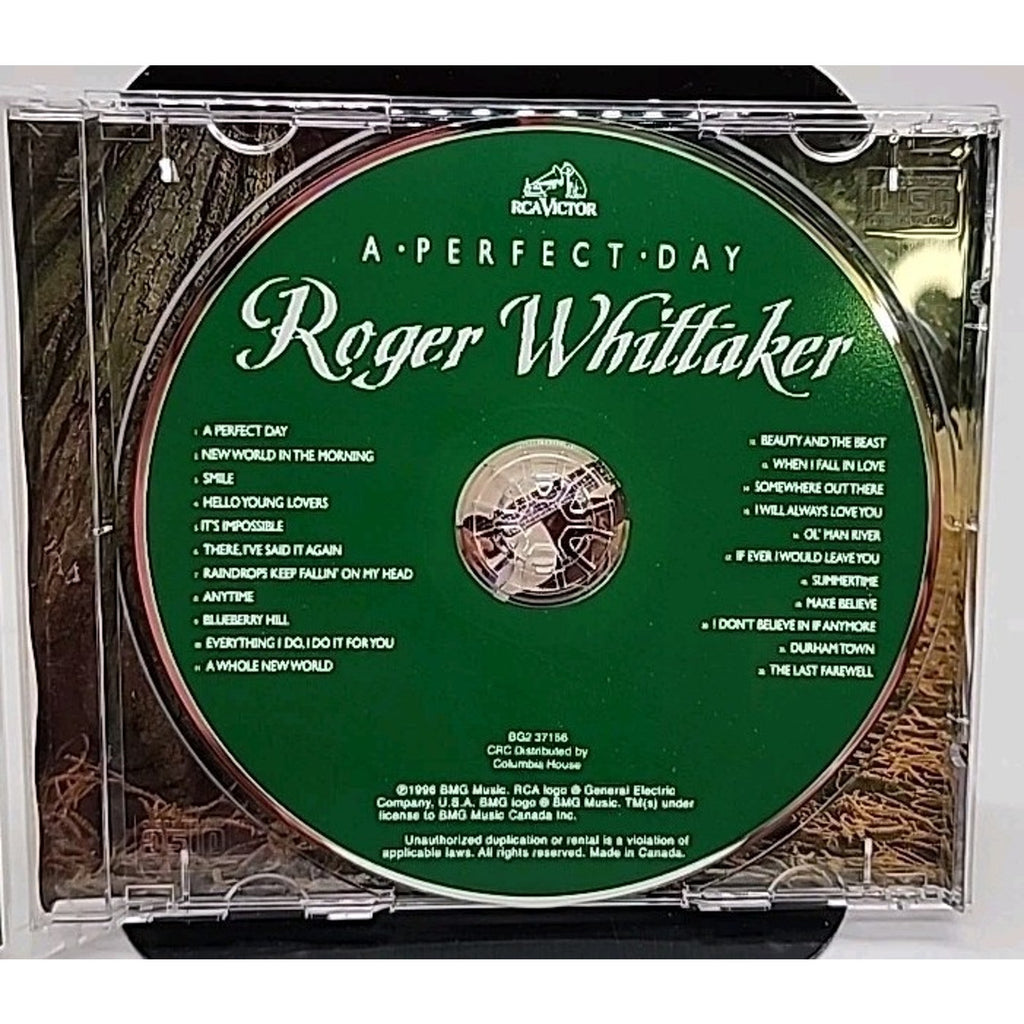 Roger Whittaker - A Perfect Day Greatest Hits CD