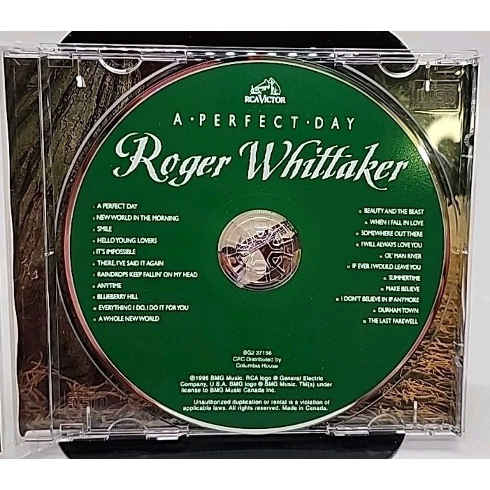 Roger Whittaker - A Perfect Day Greatest Hits CD
