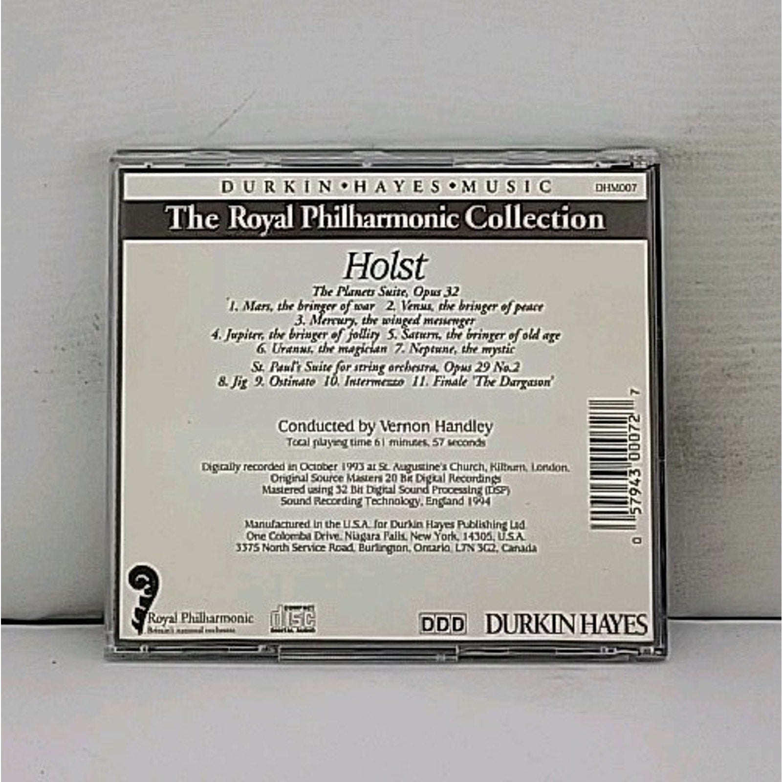 Holst - Audio CD By Royal Philharmonic Orchestra -