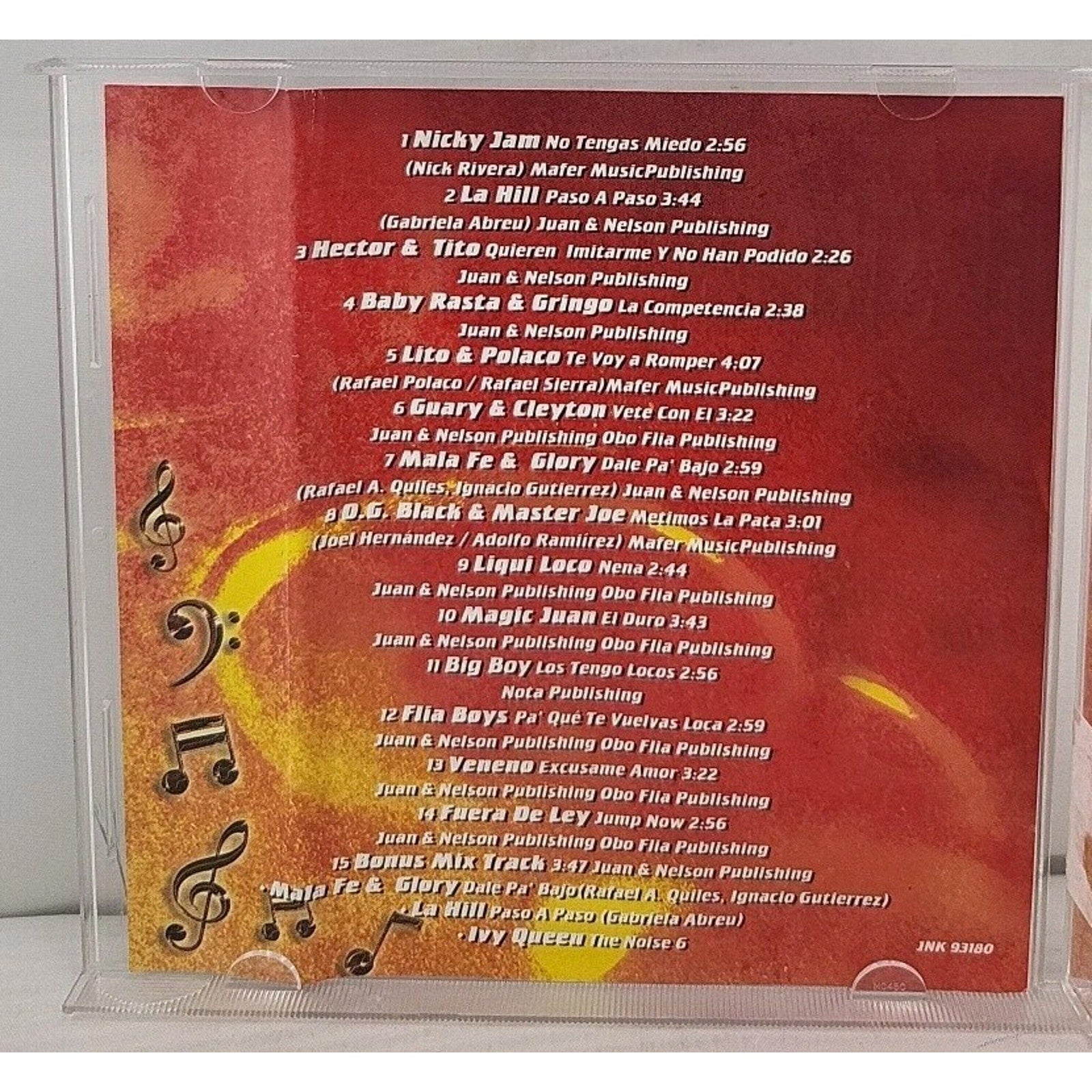 Reggaetonhits 2004 Various Artists (CD, Sony Discos Inc.)