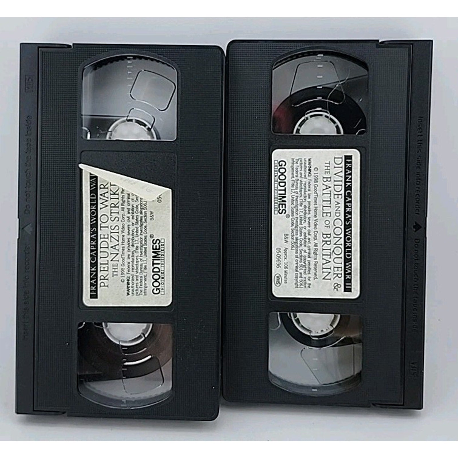 Why We Fight - Series Set (VHS, 2002, 5-Tape Set)