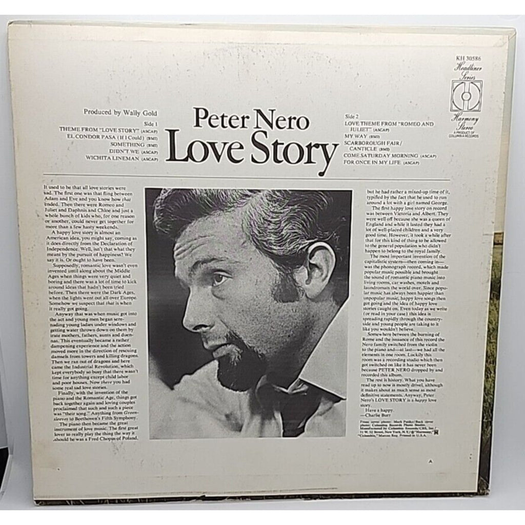Peter Nero Love Story (Record)