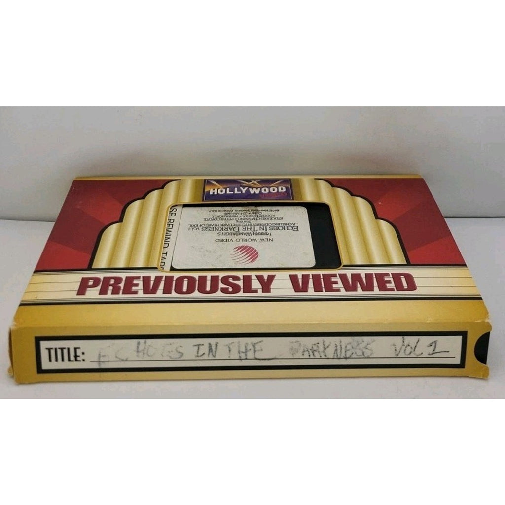 Echoes In The Darkness Vol.1 VHS