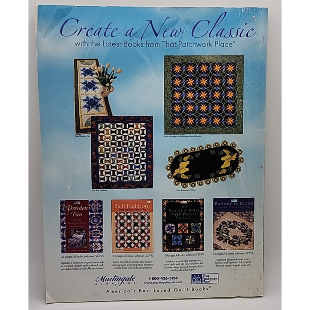 American Patchwork /Quilting Magazine " 16 Fun Fall Ideas" October 2002