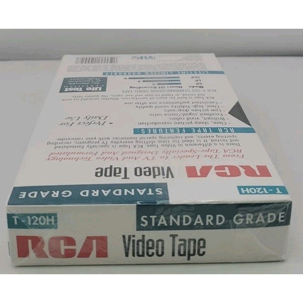 RCA T-120 VHS Up To 6 Hours Hi-Fi Stereo Video Tape *Brand New*