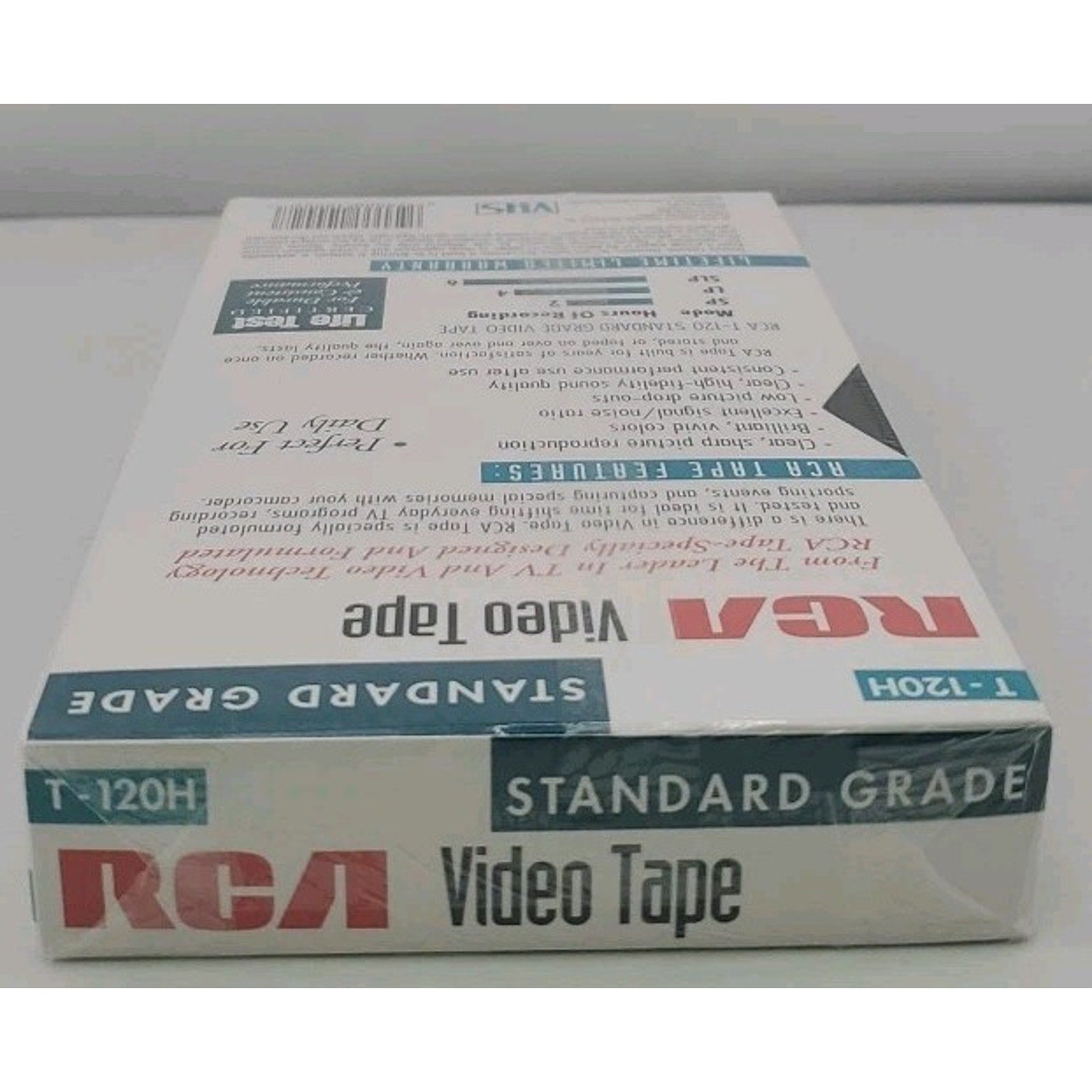 RCA T-120 VHS Up To 6 Hours Hi-Fi Stereo Video Tape *Brand New*