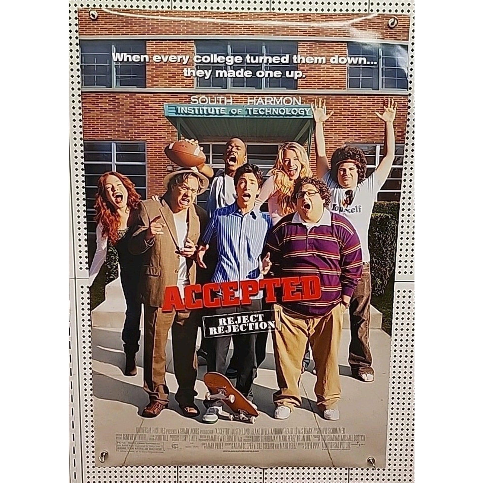 Accepted Original 27x40 D/S Movie Poster 2006