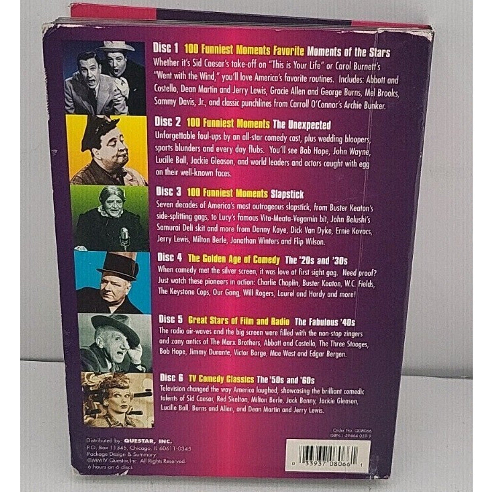 Funniest Moments of Century (DVD) Disc 3,4, And 5 Only