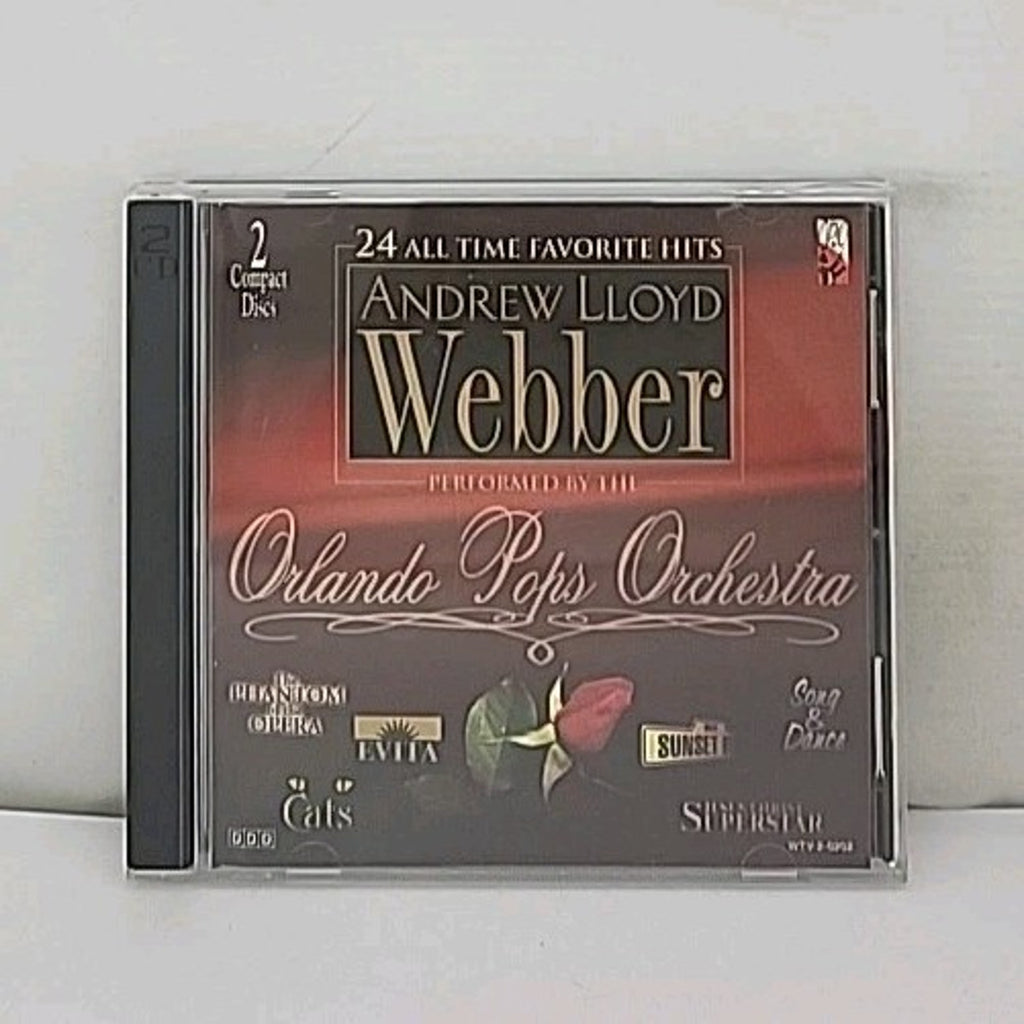 Andrew Lloyd Webber 24 Hits Orlando Pops Orchestra 2 CD Set
