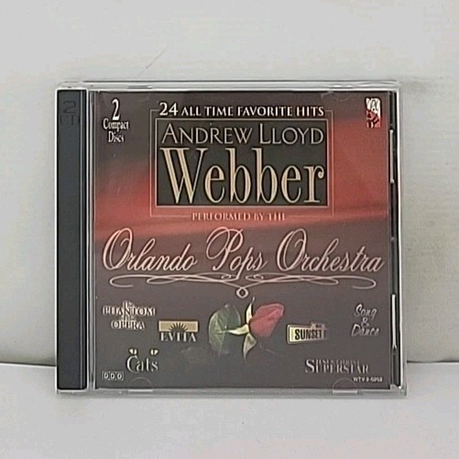Andrew Lloyd Webber 24 Hits Orlando Pops Orchestra 2 CD Set