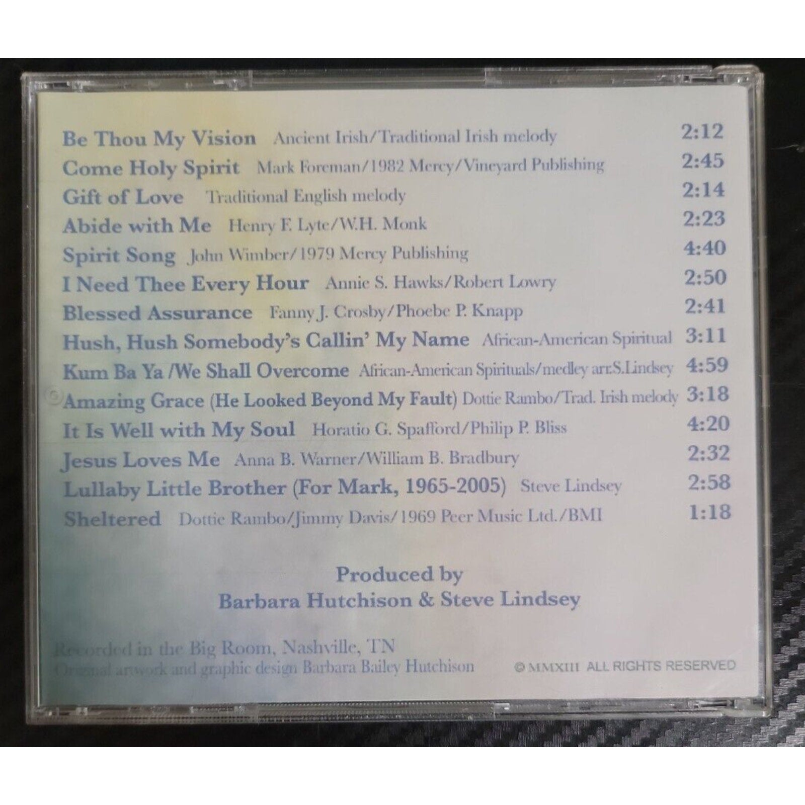 A Gift Of Love By Steve Lindsey (CD)