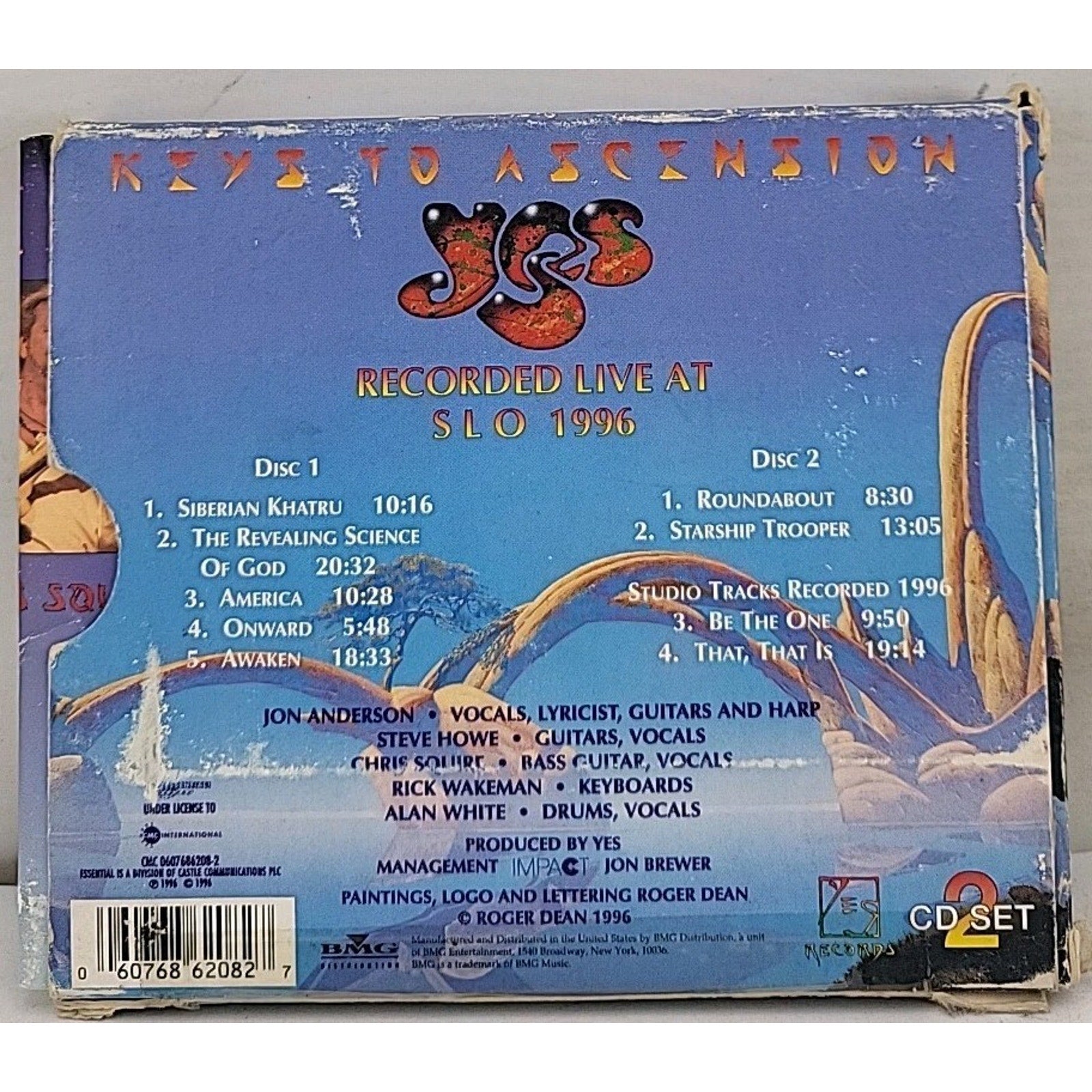 Keys to Ascension by Yes (CD, 1996)