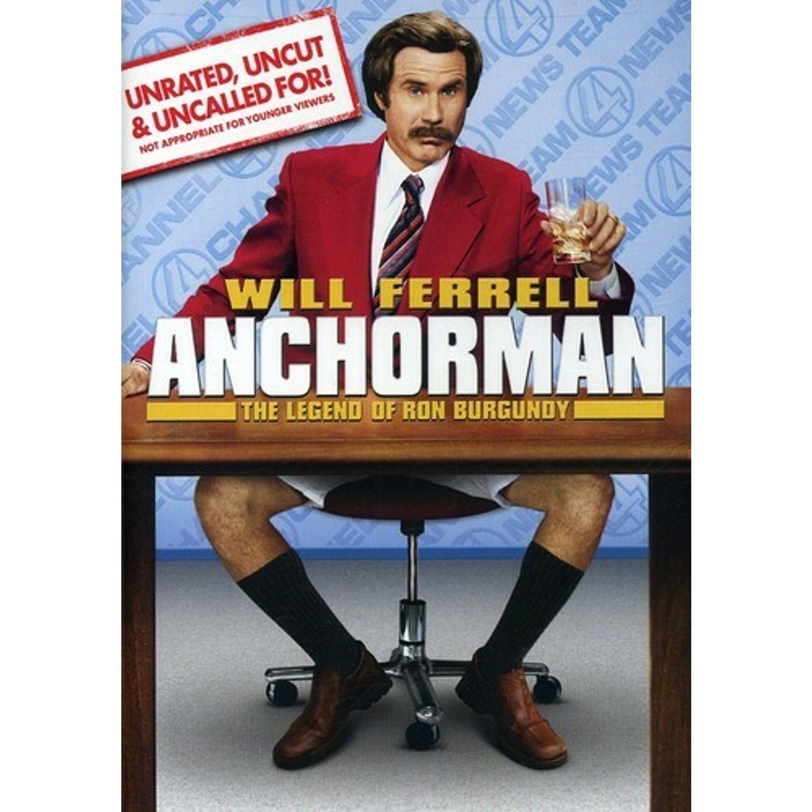 Anchorman: The Legend of Ron Burgundy (DVD, 2004)