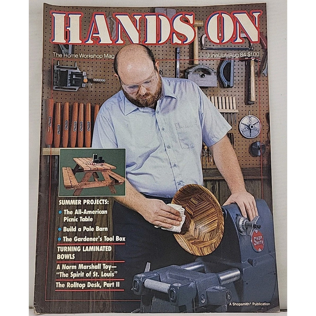 Hands On: The Home Workshop Magazine - June/July/August 1984 - No. 28