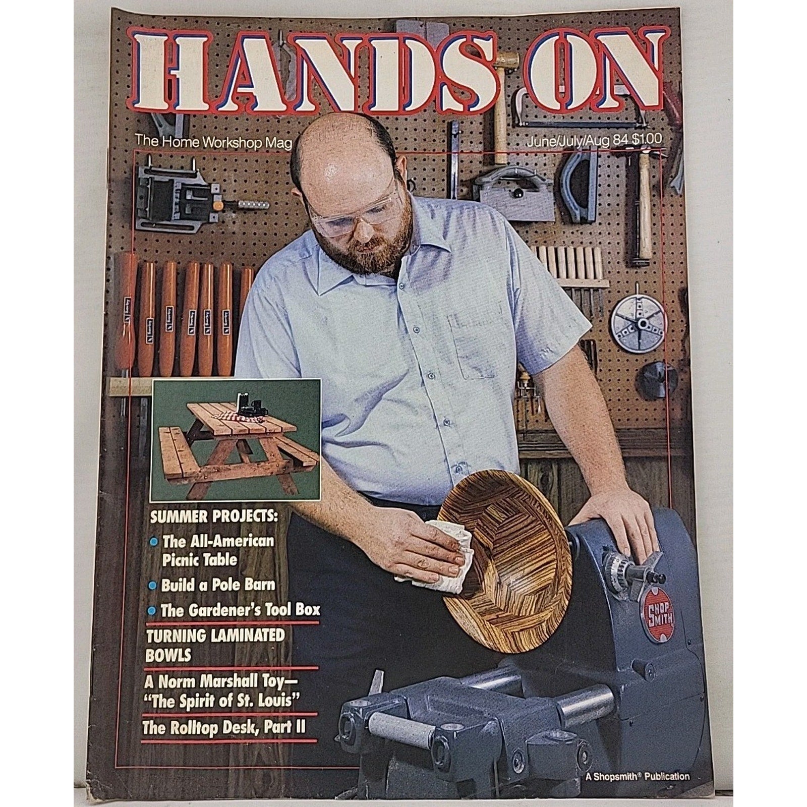 Hands On: The Home Workshop Magazine - June/July/August 1984 - No. 28