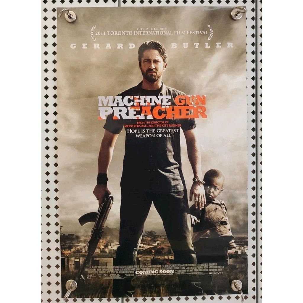 Machine Gun Preacher 12x16 Movie Poster