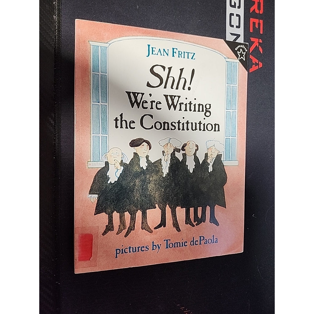 Shh! We're Writing the Constitution by Jean Fritz (1997, UK-B Format Paperback)