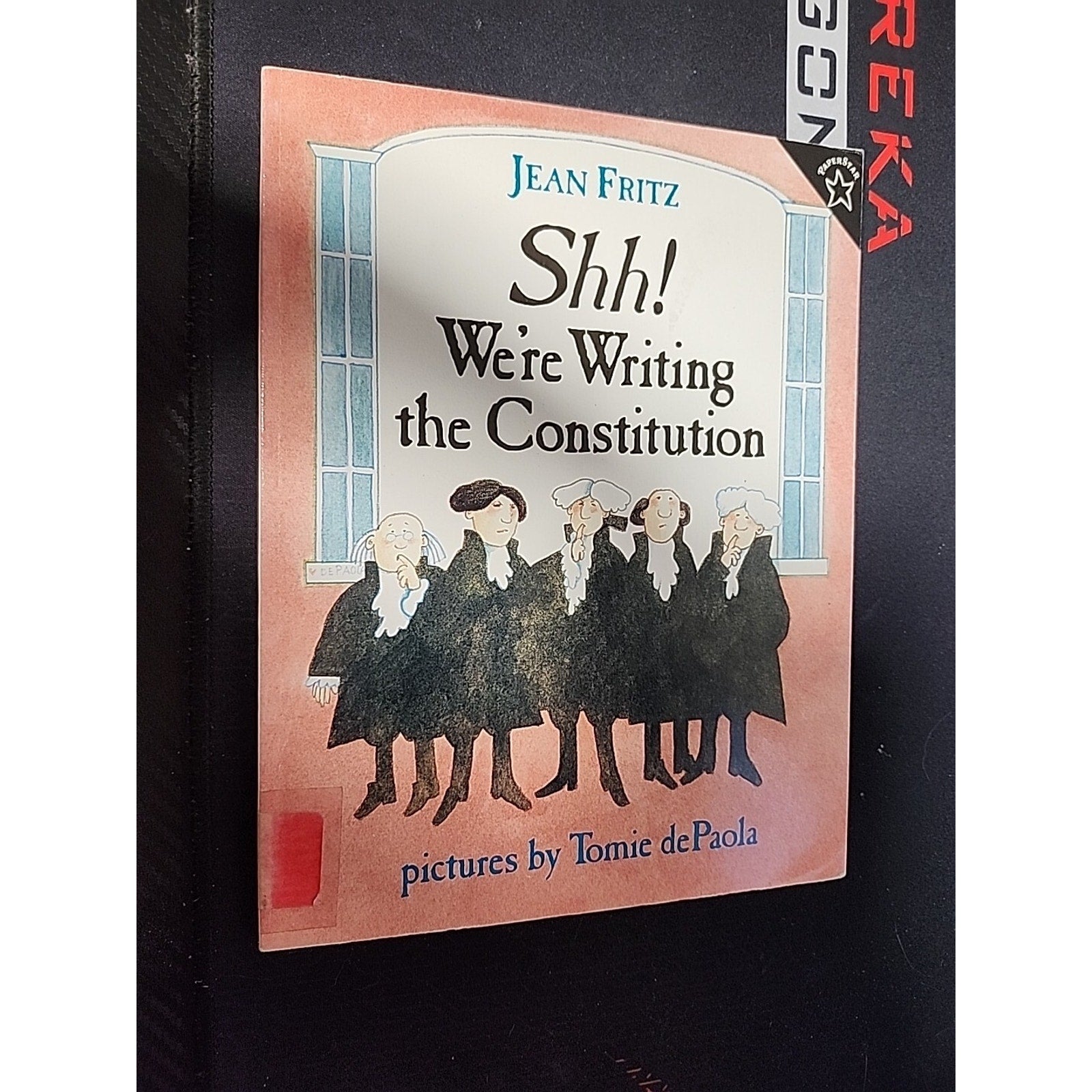 Shh! We're Writing the Constitution by Jean Fritz (1997, UK-B Format Paperback)