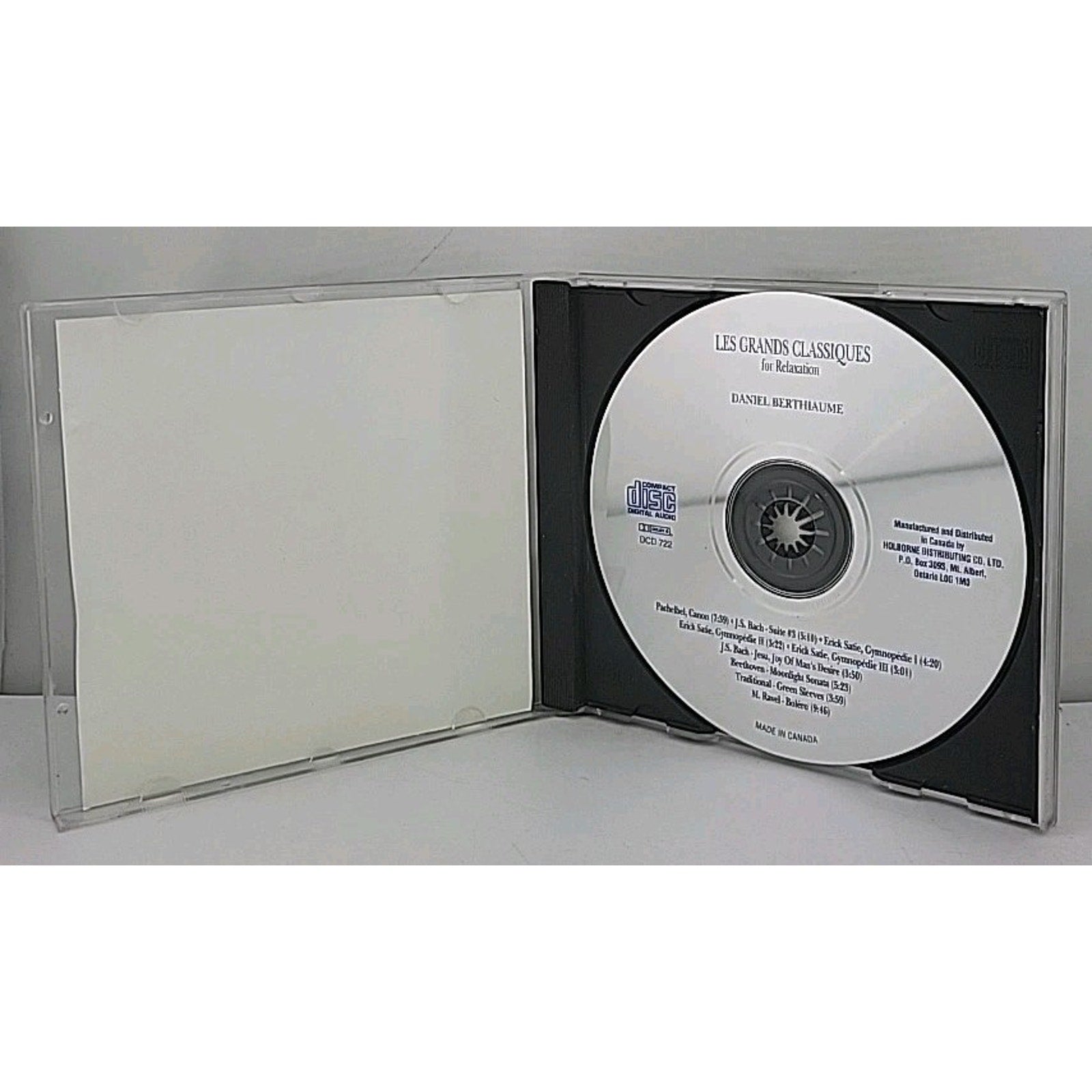 Les Grands - Classiques Relaxation [1996 CD] Beethoven Bach Ravel Music