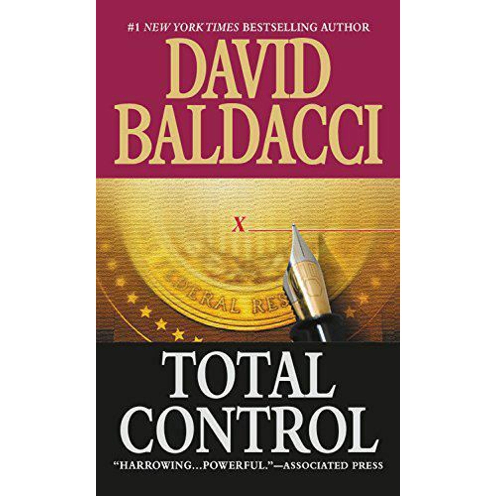 Total Control by David Baldacci (1997, Paperback, Reprint)