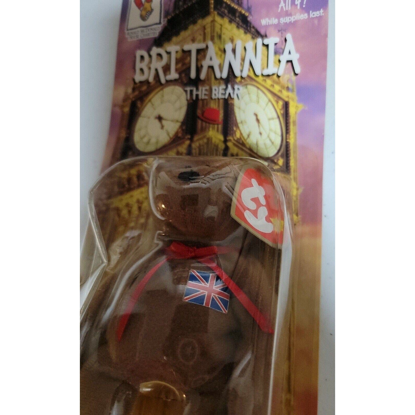 TY Beanie Baby Britannia (1999,Mcdonalds)