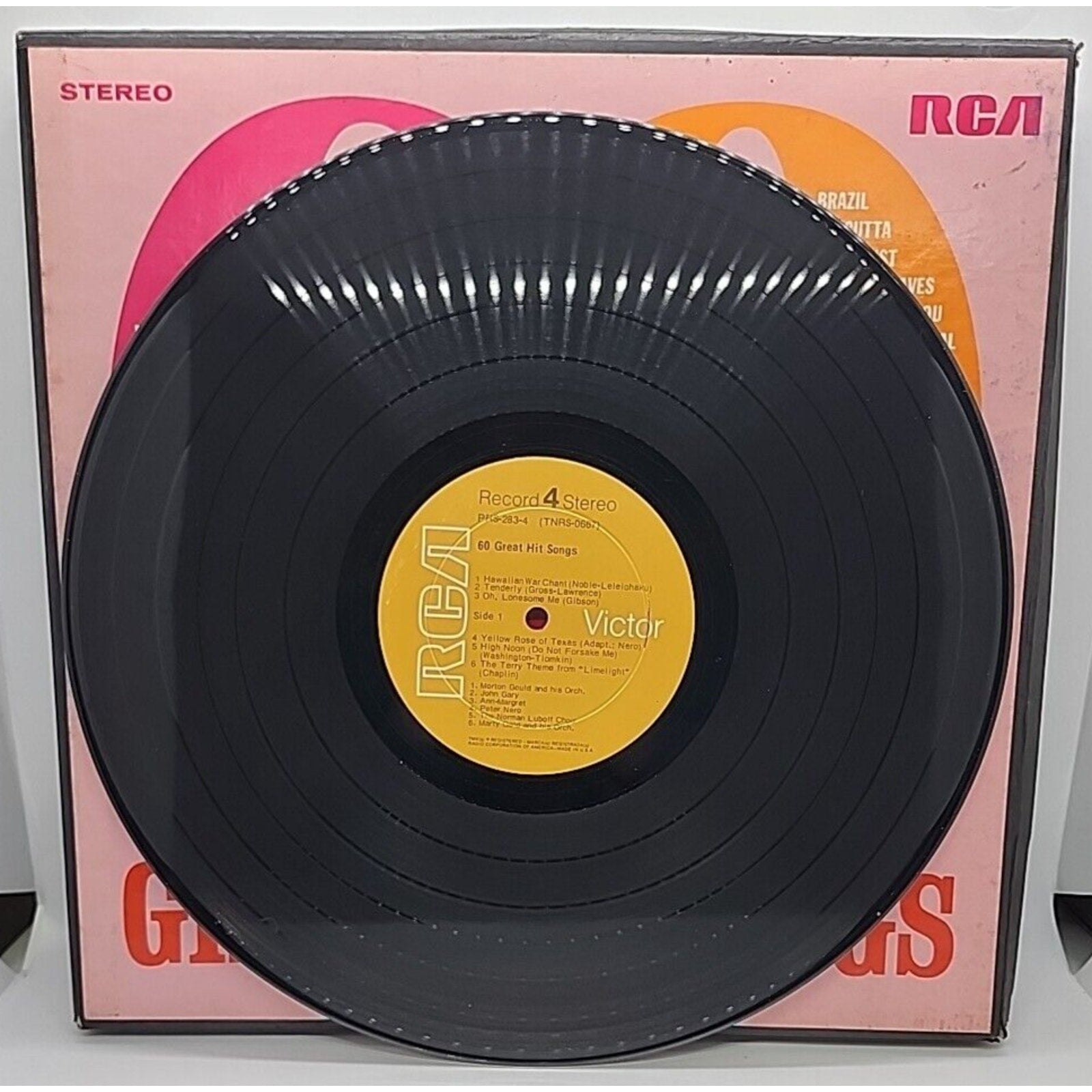 RCA Stereo - 60 Great Hit Songs Various Artists - PRS-283 (Record)