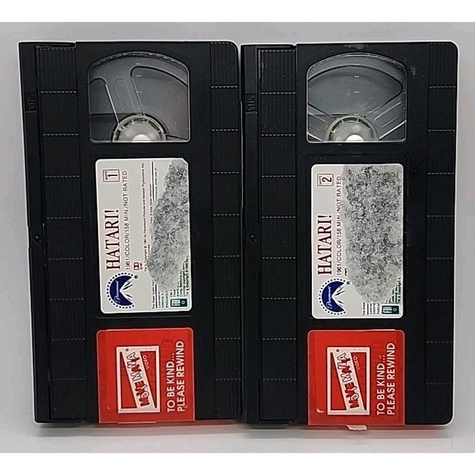 Hatari (VHS, 1991, 2-Tape Set)