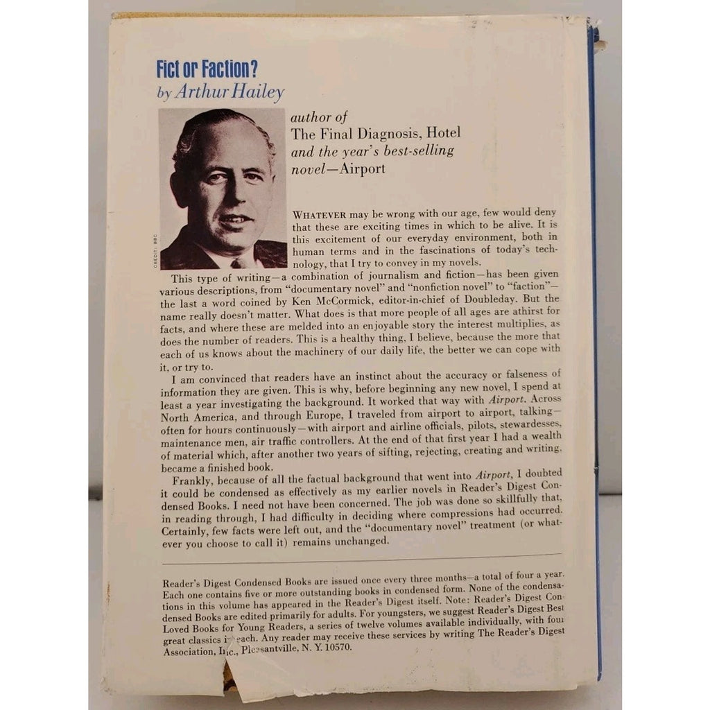 Reader’s Digest Condensed Books Volume 4 1968- Autumn Collection