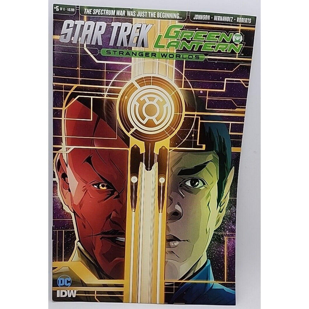 Star Trek TNG/ Green Lantern: Stranger Worlds #5 DC IDW Comics Modern Age