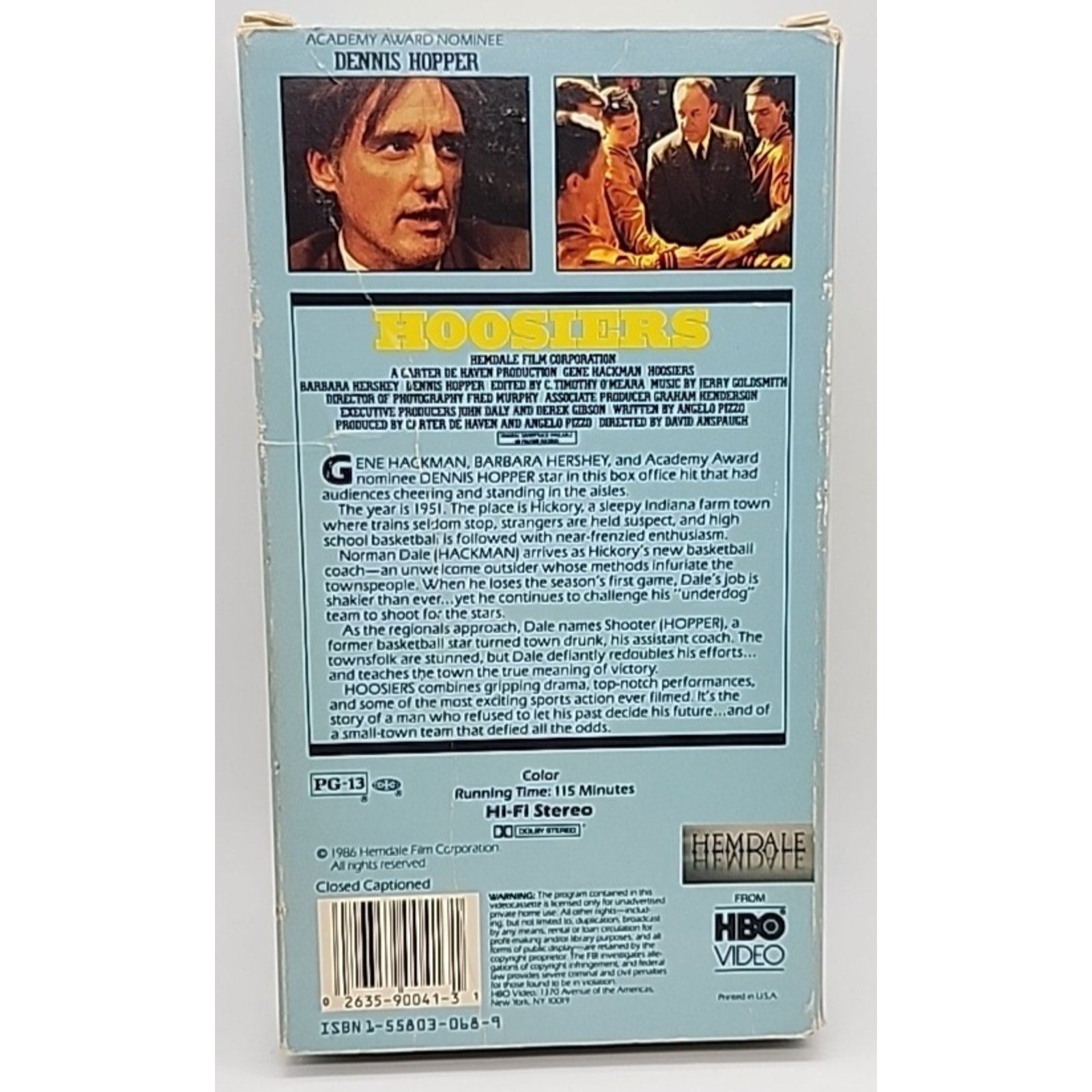 Hoosiers (VHS 1986)