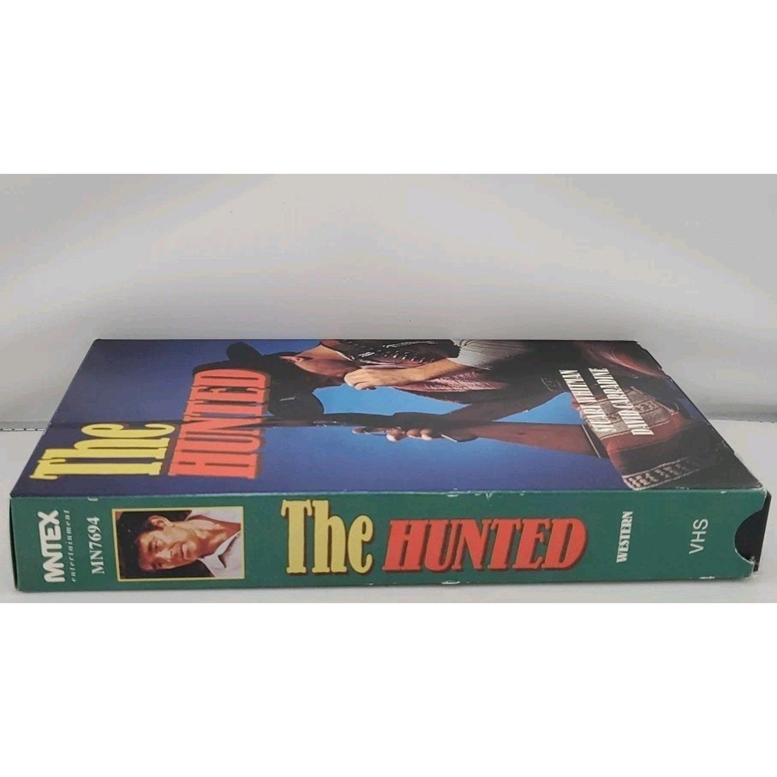 The Hunted (VHS) Starring Stuart Whitman & David Carradine