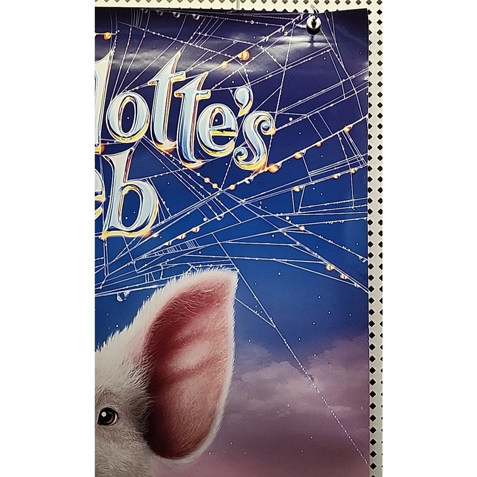 Charlotte's Web Video Release Poster 27 x 40 Rolled