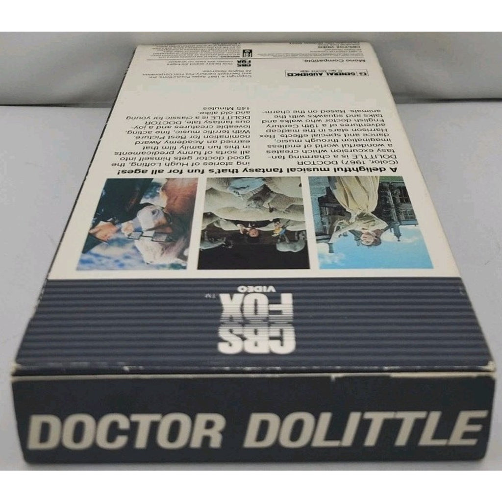 CBS Fox Doctor Dolittle VHS