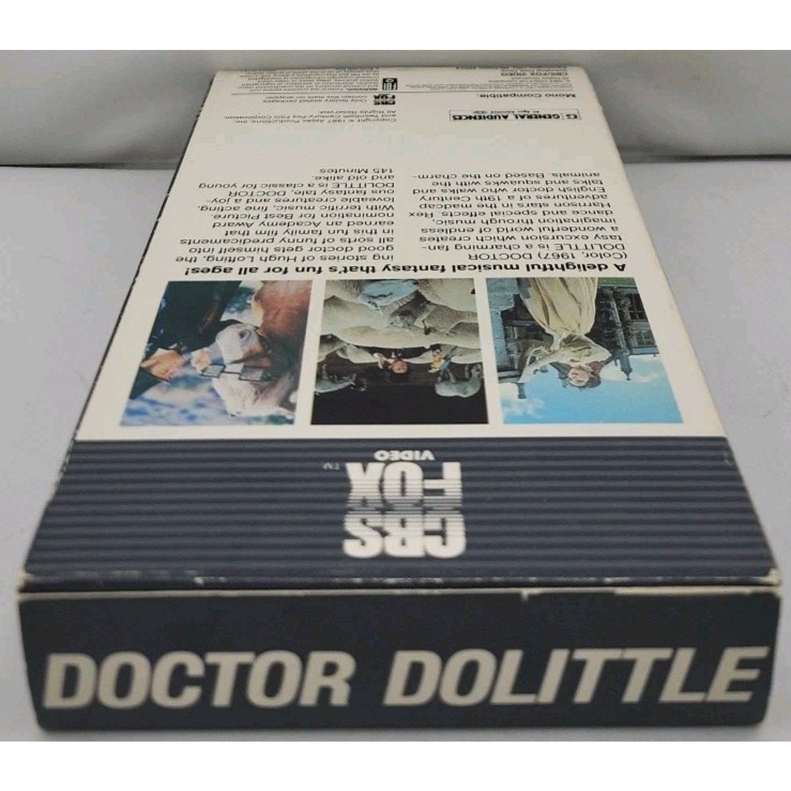 CBS Fox Doctor Dolittle VHS