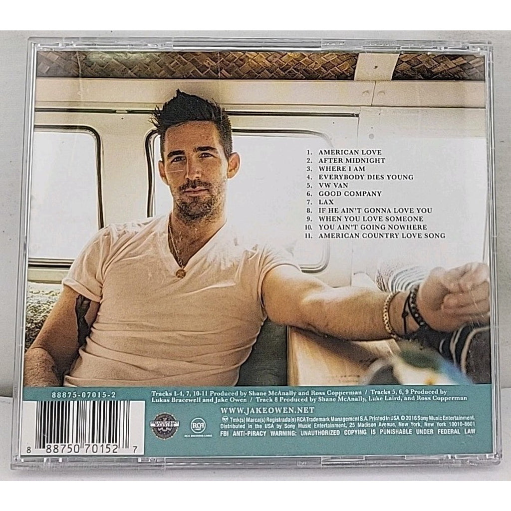 American Love by Owen, Jake (CD, 2016)