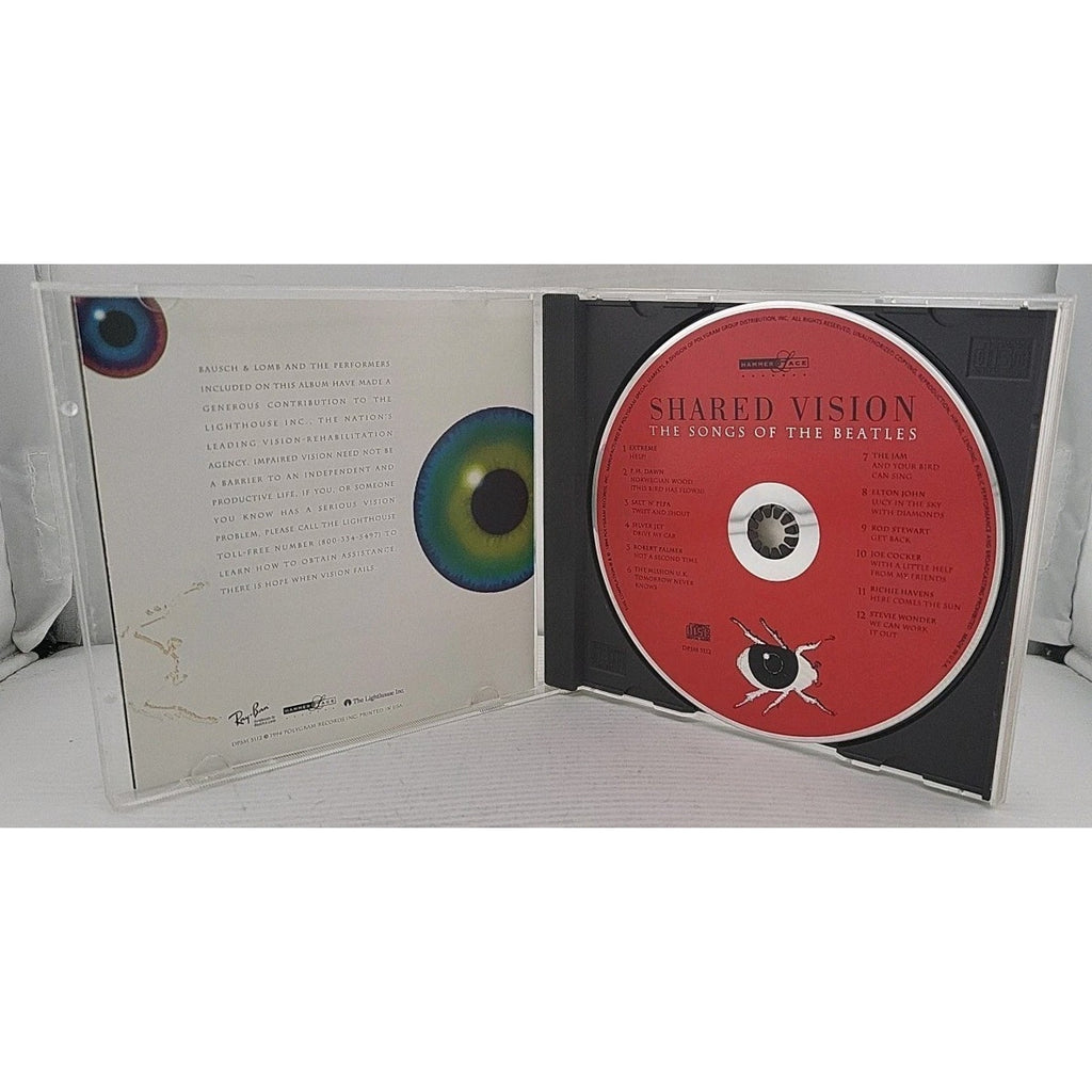 Shared Vision: The Songs of the Beatles Various Artists CD (1994, Polygram) FRI