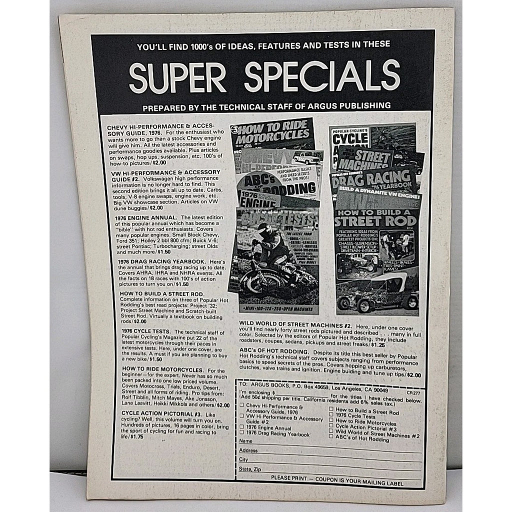 1001 Custom And Rod Ideas Magazine - February 1977 - Volume 11 Number 2