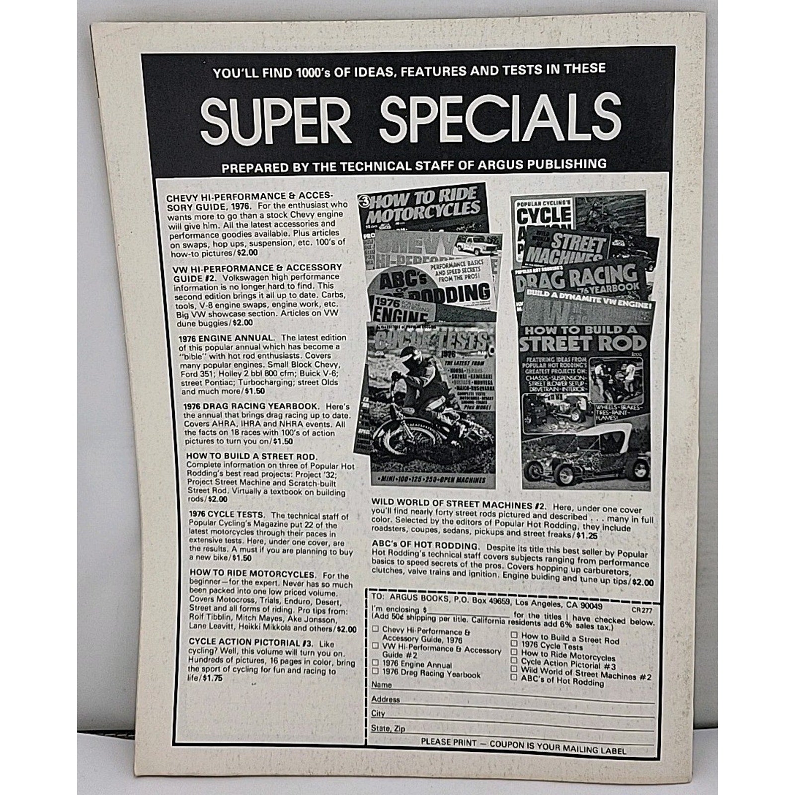 1001 Custom And Rod Ideas Magazine - February 1977 - Volume 11 Number 2
