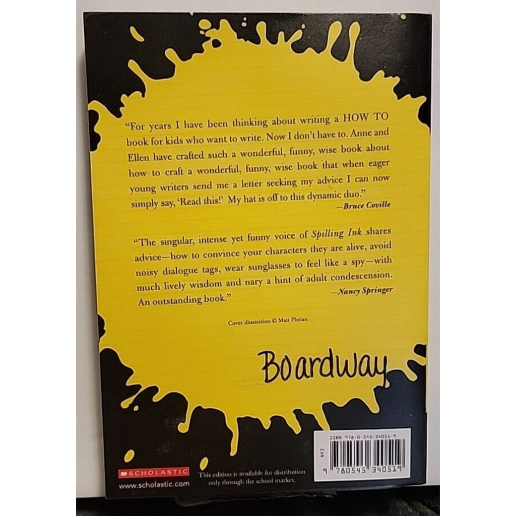 Spilling Ink A Young Writer's Handbook