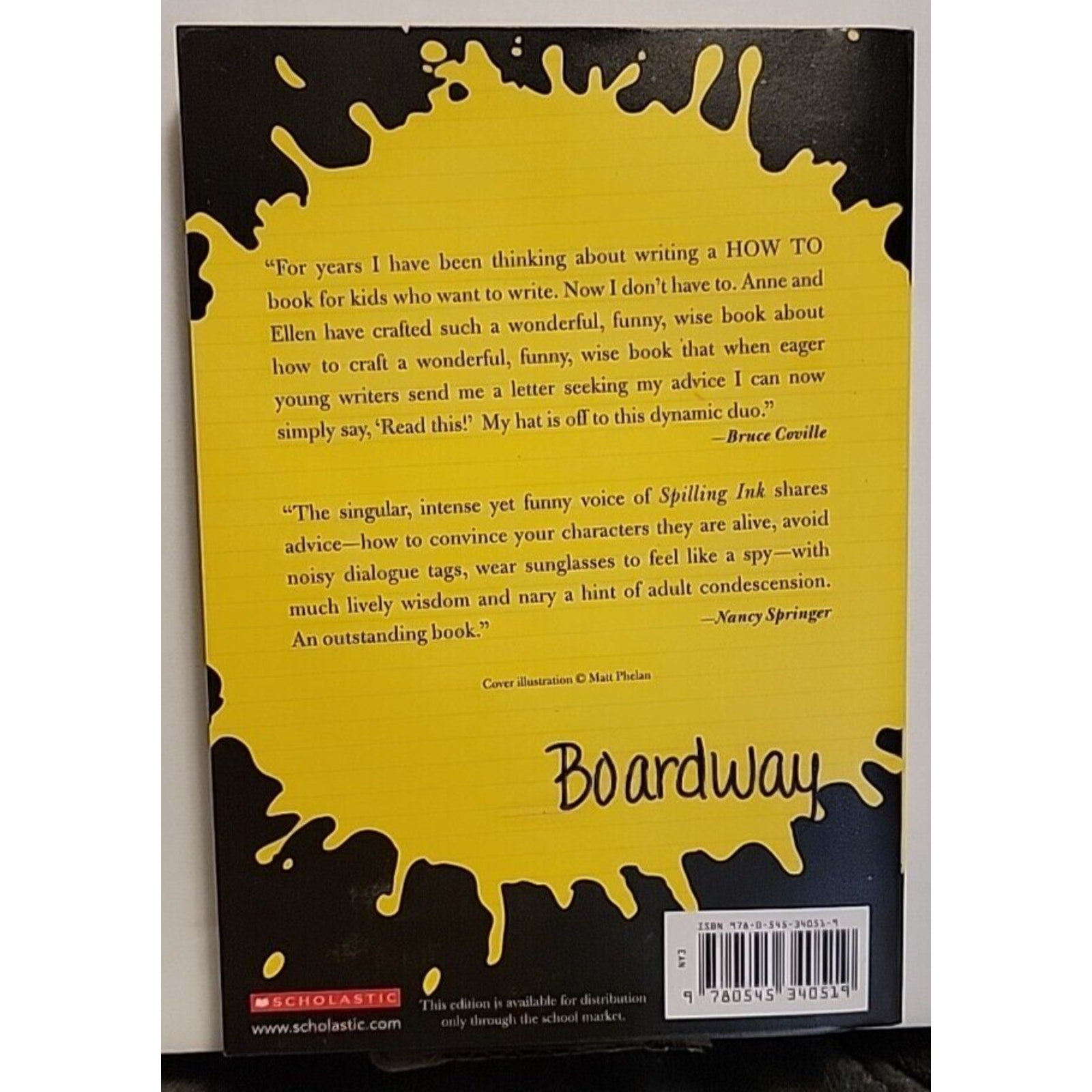 Spilling Ink A Young Writer's Handbook