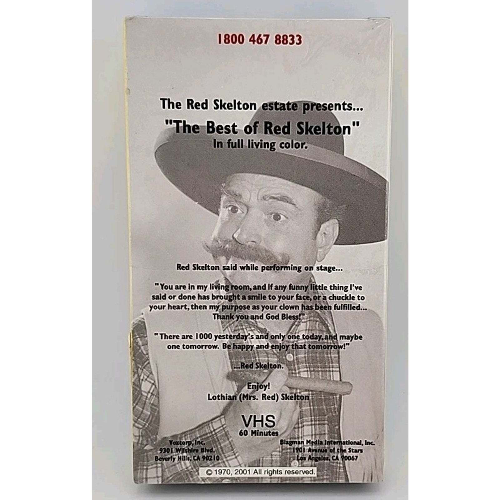 The Best Of Red Skelton Vol 2 (VHS) *Brand New*