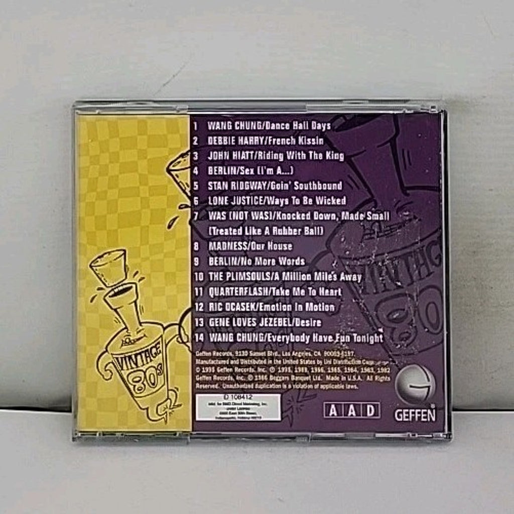 Geffen Vintage 80's, Vol. 1 by Various Artists (CD, Mar-1995, Geffen)