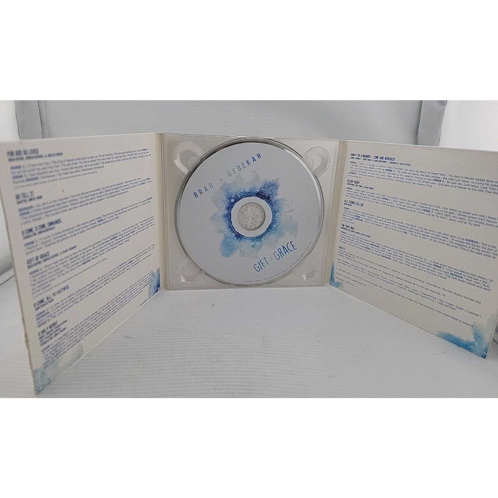 Gift of Grace - Audio CD By Brad + Rebekah