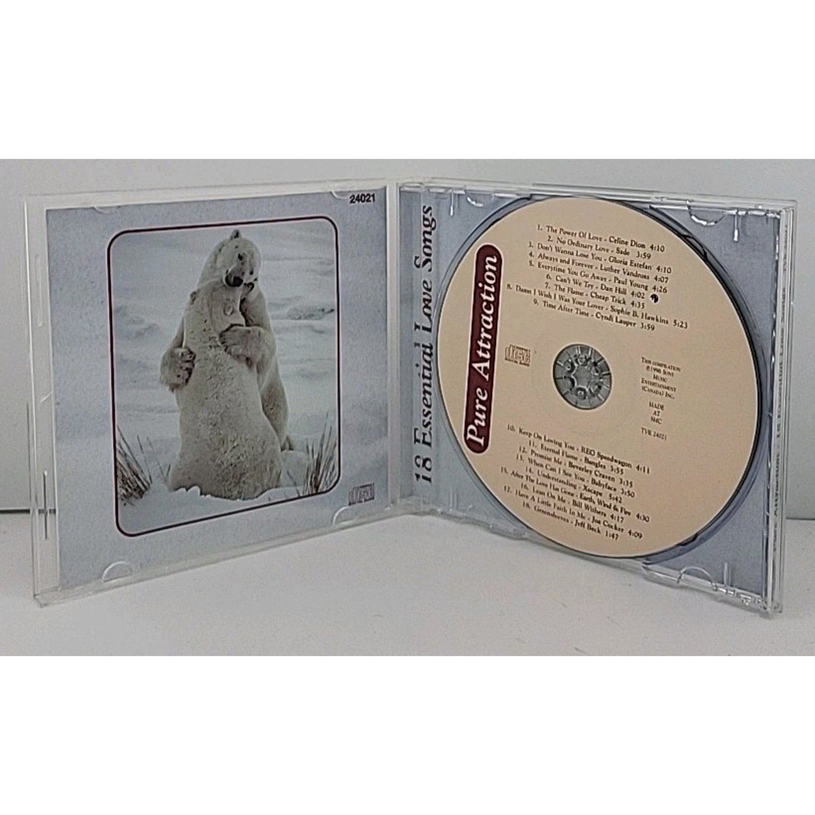 Pure Attraction - 18 Essential Love Songs - Audio CD