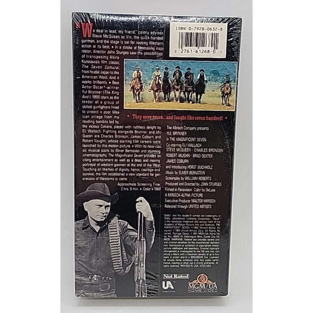 The Magnificent Seven (VHS) *Brand New*