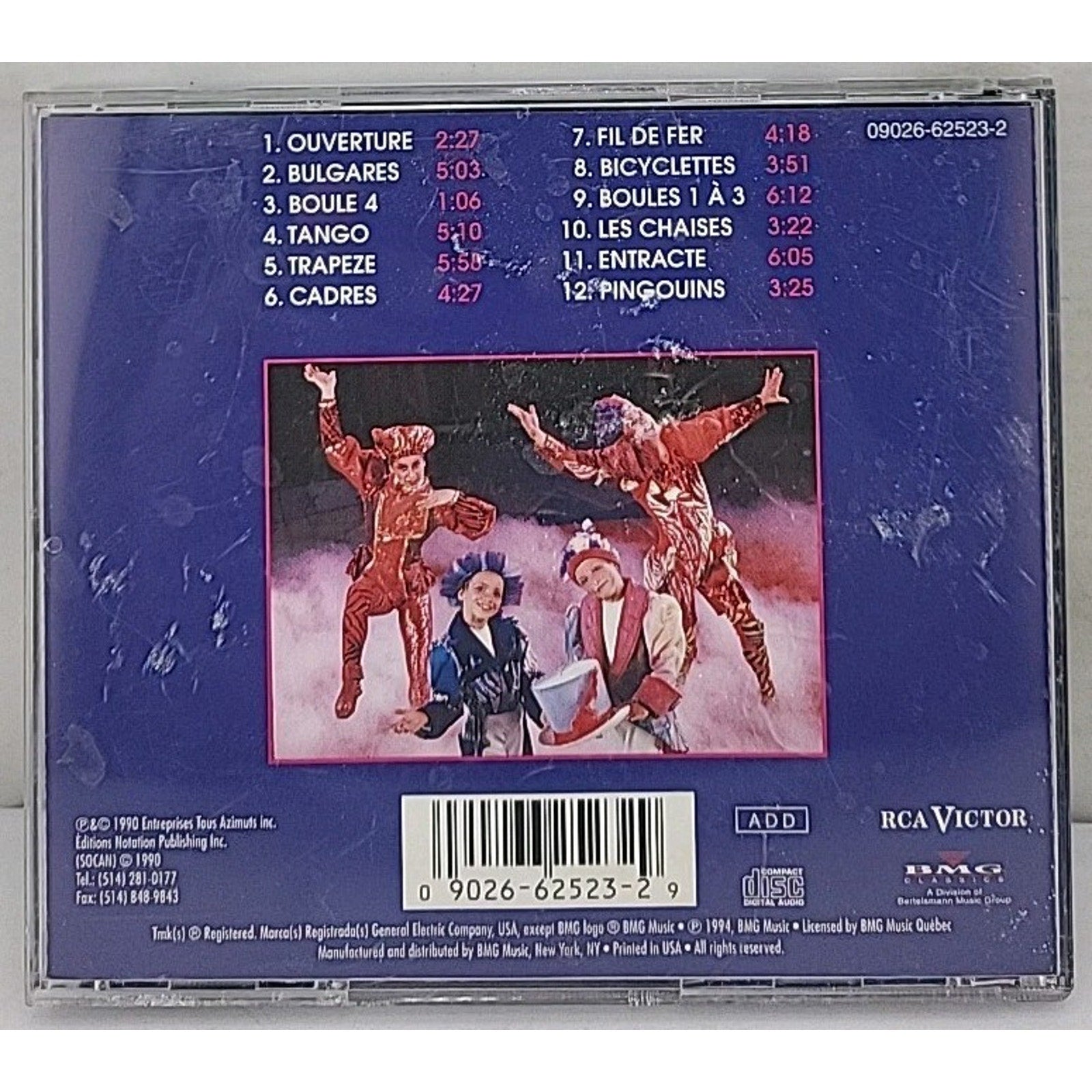 Classic Original by Cirque Du Soleil (CD, 1994)