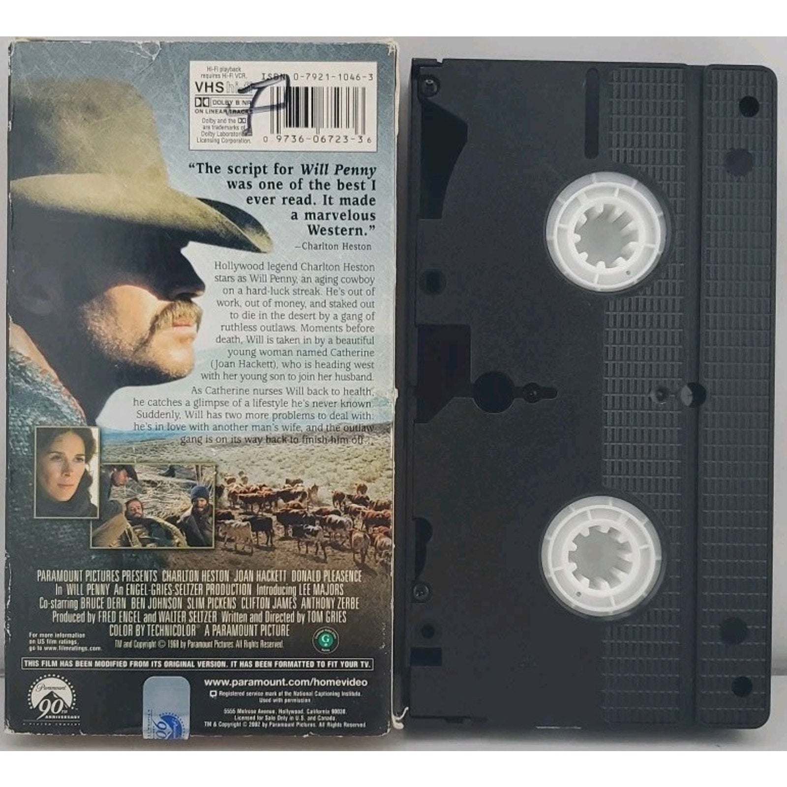 Will Penny (VHS, 1989)