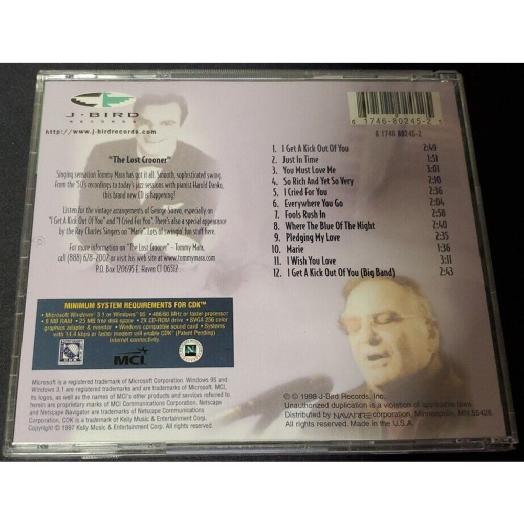 Tommy Mara - The L Crooner (CD)