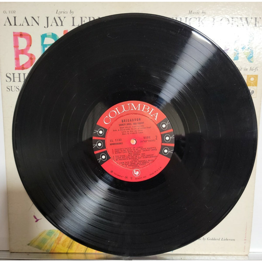 Shirley Jones • Jack Cassidy • Susan Johnson•Frank Porretta ‎– Brigadoon (Vinyl)