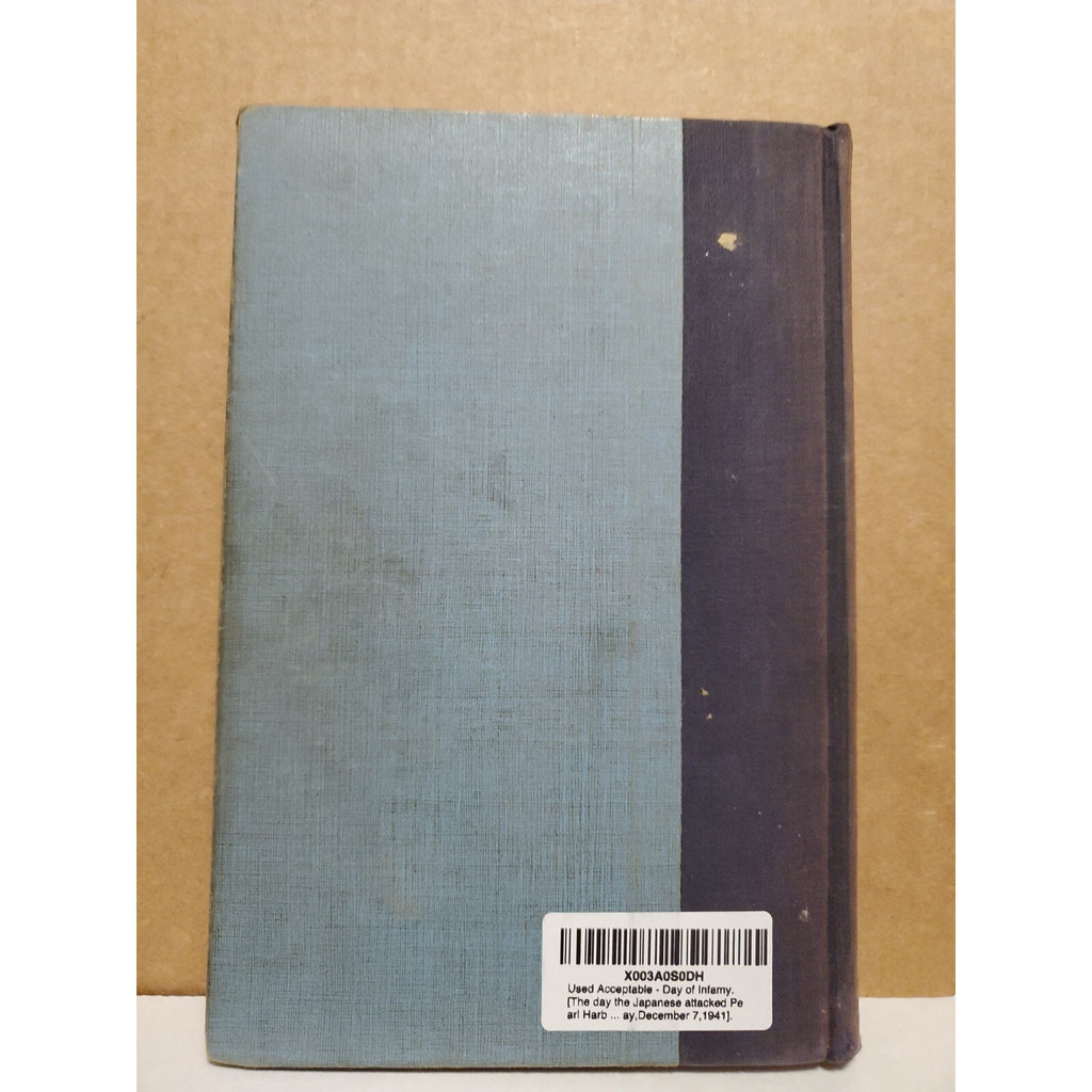 Day of Infamy by Walter Lord (1991, Hardcover)